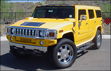 Leicester Yellow Hummer Hire